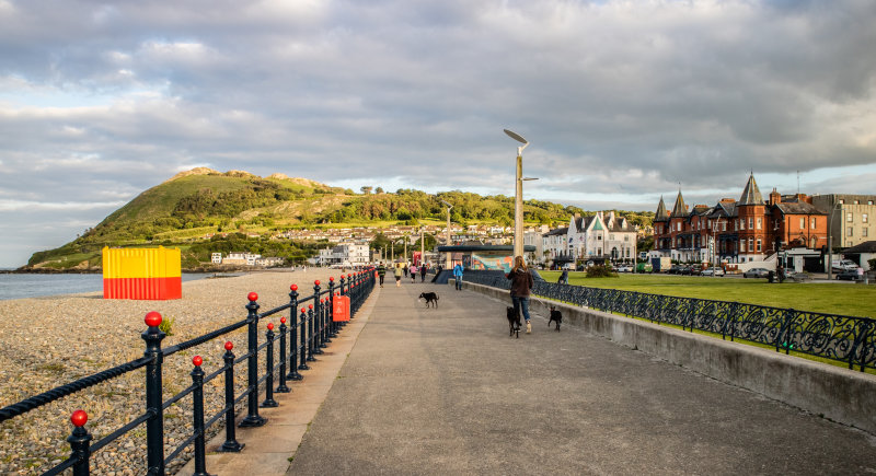 Bray Head from Promenade, Bray Ireland