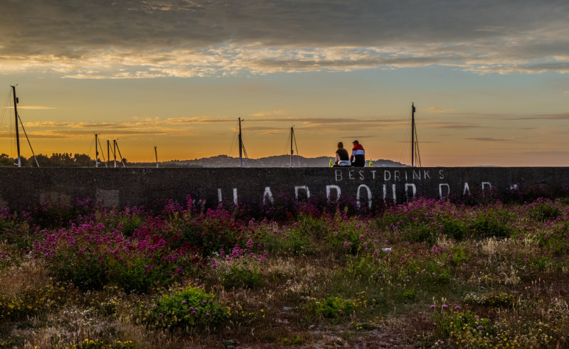 Sunset, Seaside, Bray, Ireland