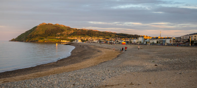 Sunset, Seaside, Bray, Ireland