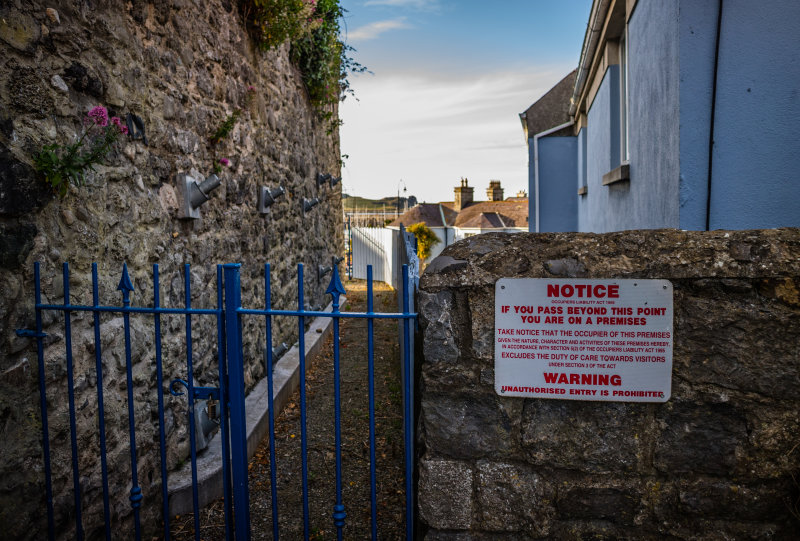Sign Howth, Ireland