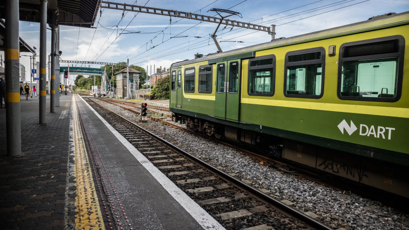 Dart Train Station Bray Ireland