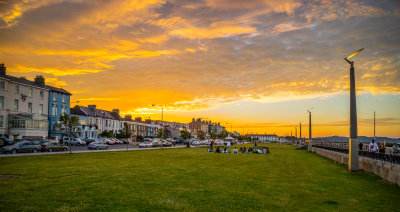 Sunset, Seaside, Bray, Ireland