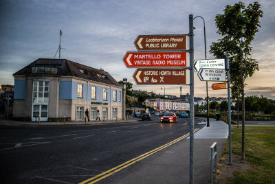 Street signs, Howth, Ireland