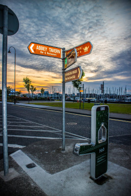 Street signs, Howth, Ireland