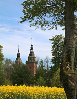 Tornen p Marsvinsholms slott, utanfr Ystad