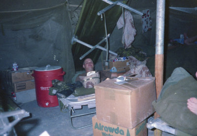 somewhere during Operation Desert Shield