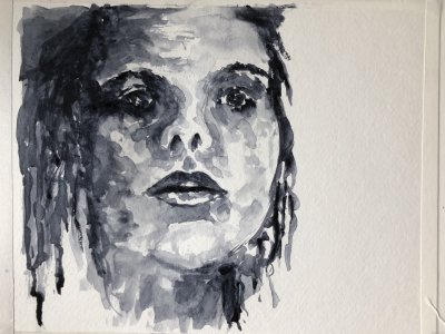 painting negative space