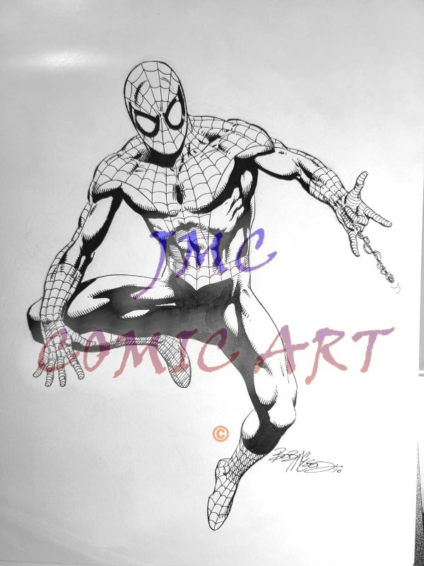 11.	 Spiderman  11x14 - Bob McLeod  P/I 
