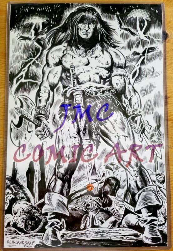 52.	 Conan the Slayer  11x17 - Ken Landgraf (P/I/M/W) 