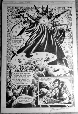 Published Comic Book Art