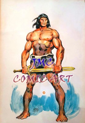 3.	“Conan” – 11x17 – Ernie Chan – Color …