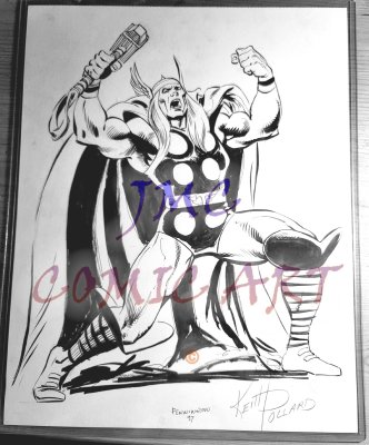 21. “Thor” – 11x14 – Pollard (P)/Pennington (I) – P/I …