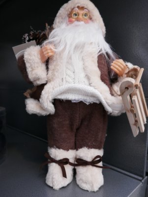 Grey Santa