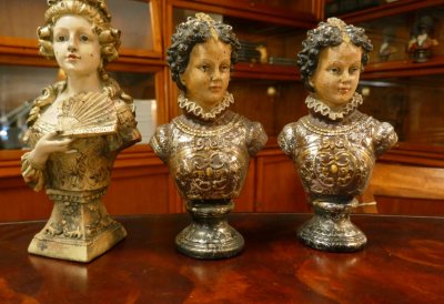 Three statues