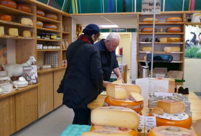 At the cheese shop