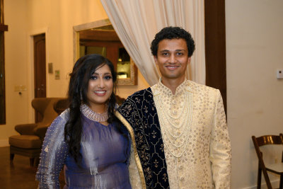 Amrita and Rahul reception