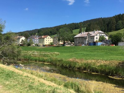 Vue typique de la Valle de Joux