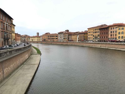 L'Arno traverse Pise
