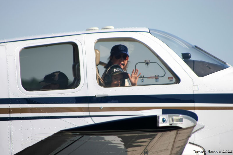 Just over one hundred kids flown this day... no more than 3 at a time