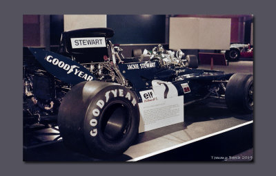 Formula 1 Tyrrell 003 in Donington Park collection , Castle Donington, Nr. Derby, England