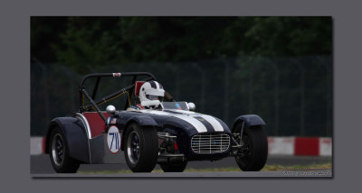 Lotus Seven with motorcycle style fenders