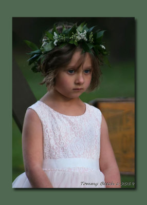 The responsibility of being the flower girl can weigh heavily on your mind