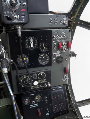 B-29 port side Bombardier's control panel
