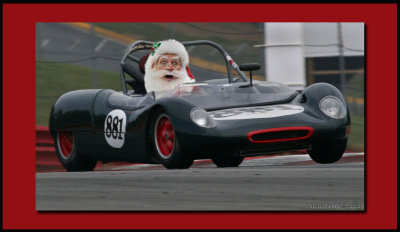 Santa is trying out some of the new toys for this year....