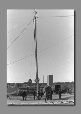 Getting ready to raise the *BIG TOP* at Clyde Beatty Cole Brothers circus ~ circa '70s