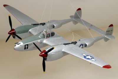 P38 Lightning model
