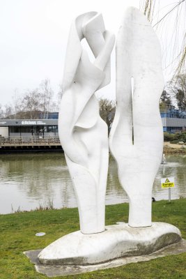 Statues in Vision Park Histon
