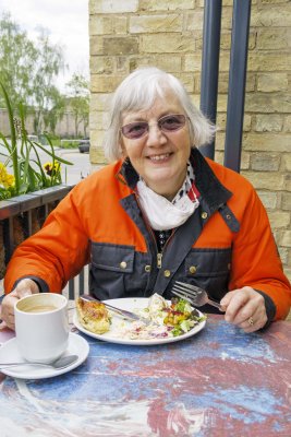 Al fresco dining at StAC