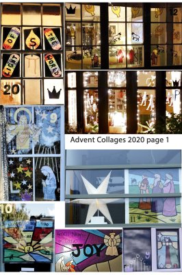 Photoshop work Advent Windows Collage 1