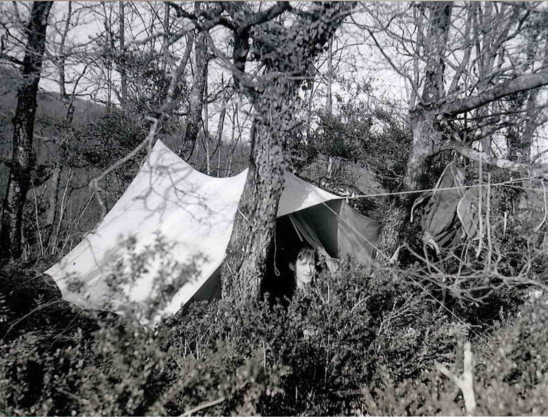 Camping au sommet de Sesto en 1960. Le Petit Lever de Herv