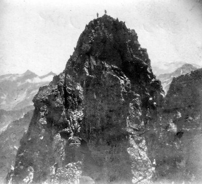 Aiguille d'Ussel (3022 m) sur l'arte de Costrillou