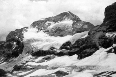 Face Nord du Mont-Perdu en 1938