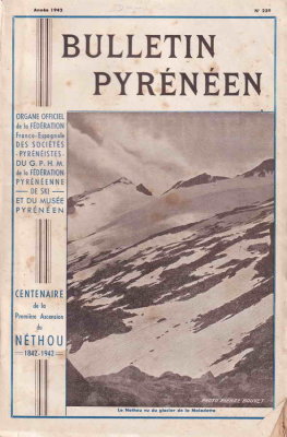 Bulletin Pyrénéen n° 239 Année 1942