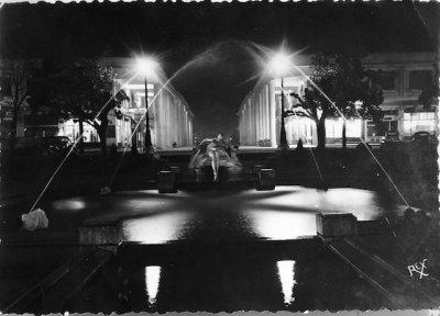 Pau, Place Clemenceau dans les annes 1950