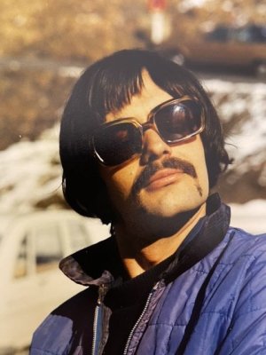 François durant une journée de ski ⛷ à Gourette en 1973