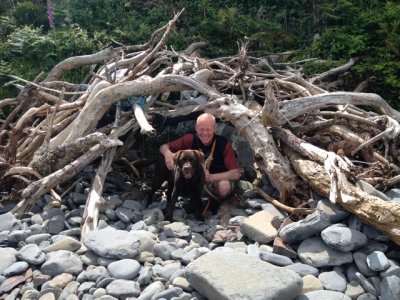 We found a cave of wood