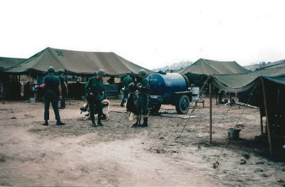 Phan Rang 1966 Watering Dogs