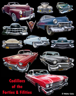 Cadillac Collage 16X20 40s + 50s w.jpg