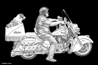Man Motorcycle Dog Sketch 30X20 w.jpg