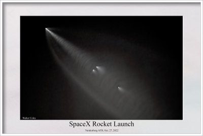 SpaceX rocket 10/27/22