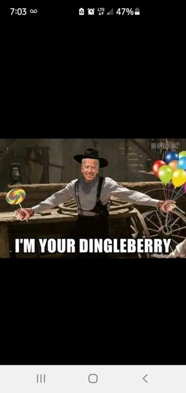 HE PUT THE D IN DINGLEBERRY!