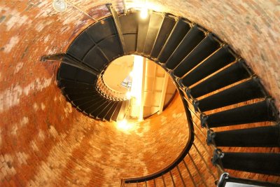 Highland Light Stairwell Looking Up - Truro.jpg