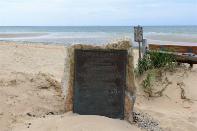 Nauset Tribe and Pilgrims First Meeting Site - First Encounter Beach - Eastham.jpg