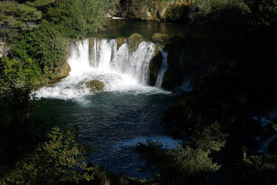 KRKA watervallen Kroatië
