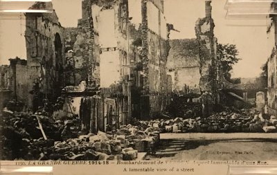 Verdun Destruction on Postcards