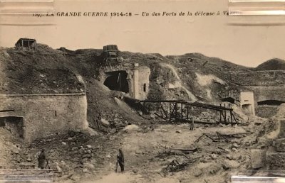 Un des forts de la defense a' Verdun